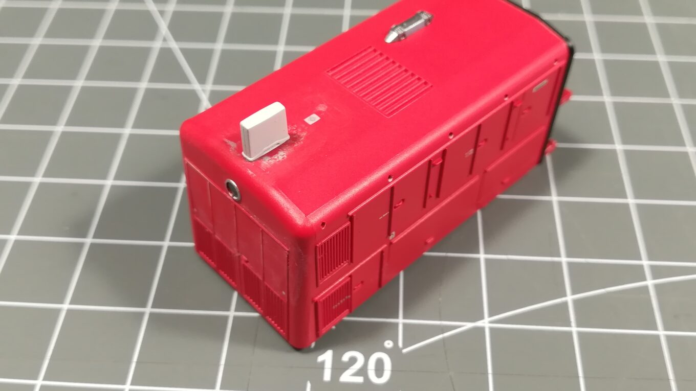 Kurzer Vorbau mit neuen Bauteilen